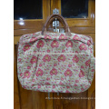 Sac en coton imprimé fleur